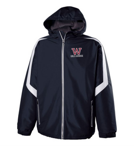WW-GLAX-407-1`- Holloway Charger Jacket - Woodstock Girls Lacrosse Logo