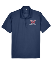 Load image into Gallery viewer, WW-GLAX-501-1 - UltraClub Cool &amp; Dry Mesh Piqué Polo - Woodstock Girls Lacrosse Logo