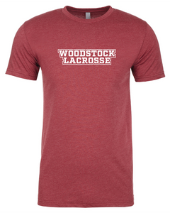 WW-GLAX-546-3 - Next Level CVC Crew - Woodstock Lacrosse Logo