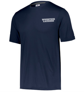 WW-GLAX-556-3 - Russell Dri-Power Core Performance Short Sleeve Tee - Woodstock Lacrosse Logo