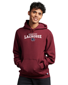 WW-LAX-091-3 - Russell Athletic Unisex Dri-Power® Hooded Sweatshirt - Woodstock LAX Wolverine Logo