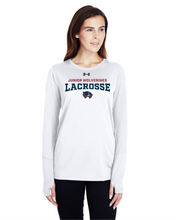 Load image into Gallery viewer, WW-LAX-212-4 - Under Armour Locker Long Sleeve T-Shirt 2.0 - Junior Wolverine LAX Logo