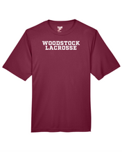 Load image into Gallery viewer, WW-LAX-623-8 - Team 365 Zone Performance Short Sleeve T-Shirt - Woodstock Lacrosse Logo