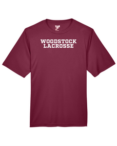 WW-LAX-623-8 - Team 365 Zone Performance Short Sleeve T-Shirt - Woodstock Lacrosse Logo