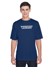Load image into Gallery viewer, WW-LAX-623-8 - Team 365 Zone Performance Short Sleeve T-Shirt - Woodstock Lacrosse Logo