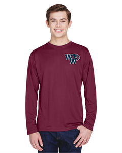 WW-LAX-624-5 - Team 365 Zone Performance Long-Sleeve T-Shirt - WW Wolverine Logo