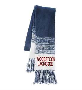 WW-LAX-908-8 - Holloway Ascent Scarf - Woodstock Lacrosse Logo