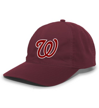 Load image into Gallery viewer, WW-LAX-912-10 - Pacific Vintage Buckle Strap Adjustable Cap - &quot;W&quot; Logo