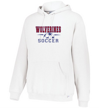 Load image into Gallery viewer, WW-SOC-091-2 - Russell Athletic Unisex Dri-Power® Hooded Sweatshirt - WHS Wolverine Soccer Logo