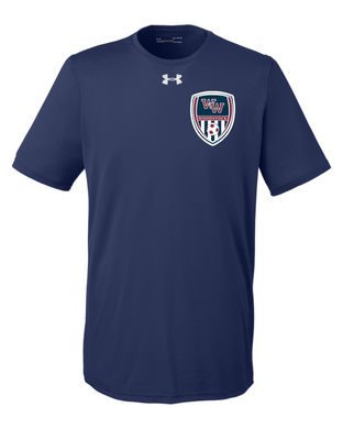 WW-SOC-211-1 - Under Armour Locker Short Sleeve T-Shirt 2.0 - WHS Soccer Shield Logo