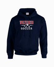 Load image into Gallery viewer, WW-SOC-301-2 - Gildan-Hoodie - WHS Wolverine Soccer Logo