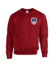 Load image into Gallery viewer, WW-SOC-304-1 - Gildan Adult 8 oz., 50/50 Fleece Crew - WHS Soccer Shield Logo