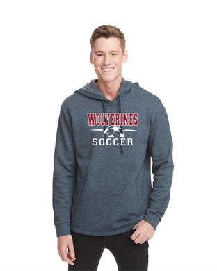 WW-SOC-314-2 - Next Level Adult PCH Pullover Hoodie - WHS Wolverine Soccer Logo