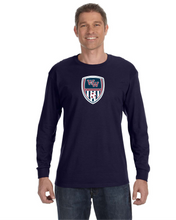 Load image into Gallery viewer, WW-SOC-536-1 - Jerzees 5.6 oz. DRI-POWER® ACTIVE Long-Sleeve T-Shirt - WHS Soccer Shield Logo