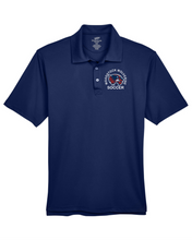 Load image into Gallery viewer, WW-SOC-552-3 - UltraClub Cool &amp; Dry Sport Performance Interlock Polo - Woodstock Wolverine Soccer Logo