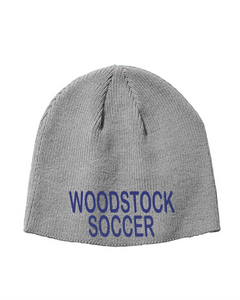 WW-SOC-906 - Big Accessories Knit Beanie - Woodstock Soccer Logo