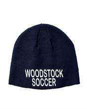 Load image into Gallery viewer, WW-SOC-906 - Big Accessories Knit Beanie - Woodstock Soccer Logo