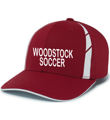 WW-SOC-922 - Pacific Coolcore Sideline Snapback Cap - Woodstock Soccer Logo